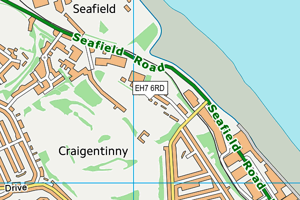 EH7 6RD map - OS VectorMap District (Ordnance Survey) EH7 6RD map - OS VectorMap District (Ordnance Survey)