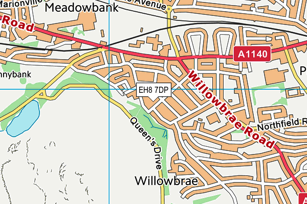 EH8 7DP map - OS VectorMap District (Ordnance Survey) EH8 7DP map - OS VectorMap District (Ordnance Survey)