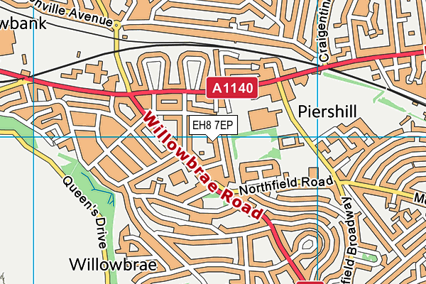 EH8 7EP map - OS VectorMap District (Ordnance Survey) EH8 7EP map - OS VectorMap District (Ordnance Survey)