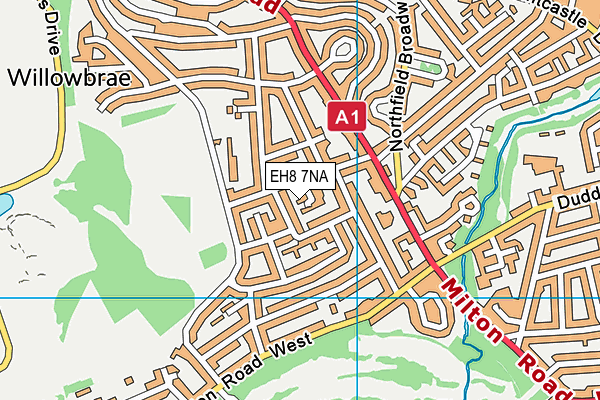 EH8 7NA map - OS VectorMap District (Ordnance Survey) EH8 7NA map - OS VectorMap District (Ordnance Survey)