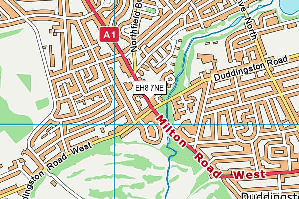EH8 7NE map - OS VectorMap District (Ordnance Survey) EH8 7NE map - OS VectorMap District (Ordnance Survey)