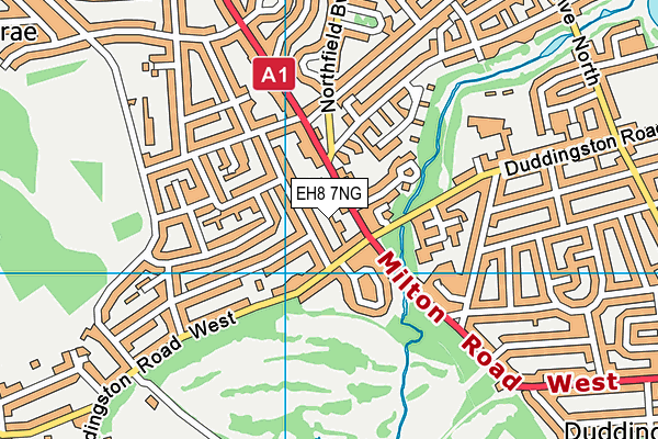 EH8 7NG map - OS VectorMap District (Ordnance Survey) EH8 7NG map - OS VectorMap District (Ordnance Survey)