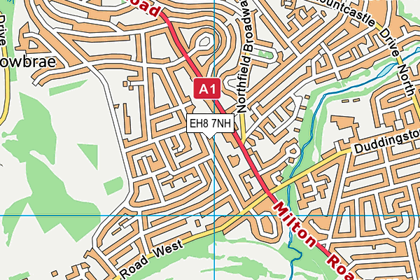 EH8 7NH map - OS VectorMap District (Ordnance Survey) EH8 7NH map - OS VectorMap District (Ordnance Survey)