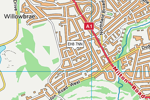 EH8 7NN map - OS VectorMap District (Ordnance Survey) EH8 7NN map - OS VectorMap District (Ordnance Survey)