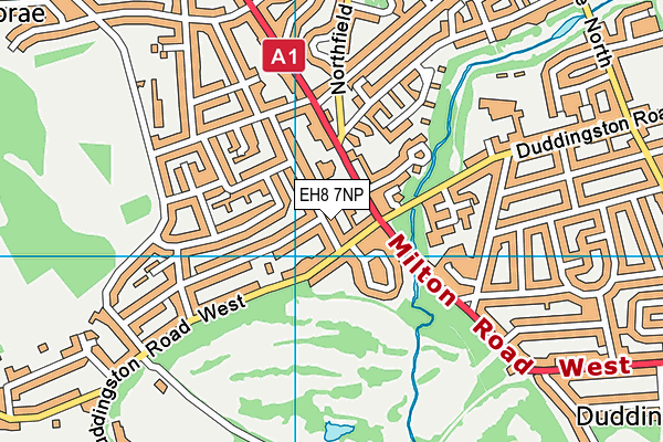 EH8 7NP map - OS VectorMap District (Ordnance Survey) EH8 7NP map - OS VectorMap District (Ordnance Survey)