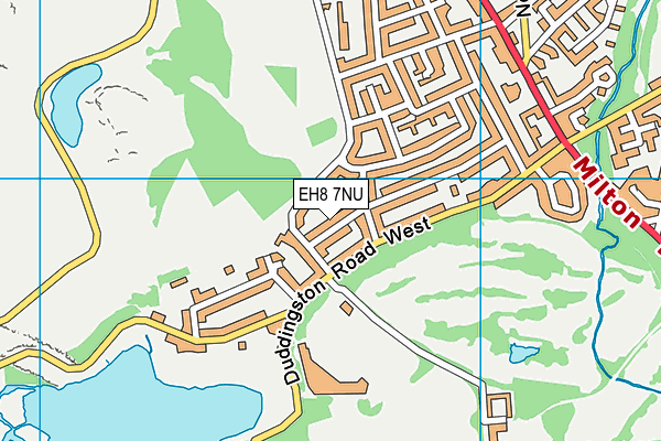 EH8 7NU map - OS VectorMap District (Ordnance Survey) EH8 7NU map - OS VectorMap District (Ordnance Survey)
