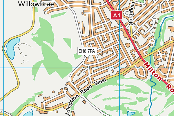 EH8 7PA map - OS VectorMap District (Ordnance Survey) EH8 7PA map - OS VectorMap District (Ordnance Survey)