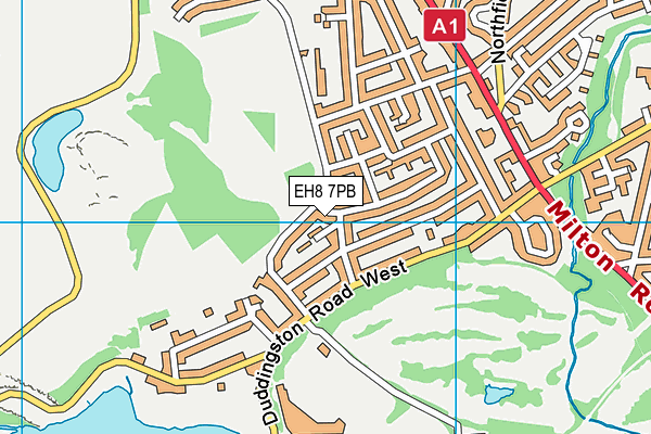 EH8 7PB map - OS VectorMap District (Ordnance Survey) EH8 7PB map - OS VectorMap District (Ordnance Survey)