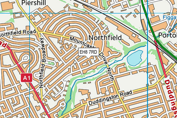 EH8 7RD map - OS VectorMap District (Ordnance Survey) EH8 7RD map - OS VectorMap District (Ordnance Survey)