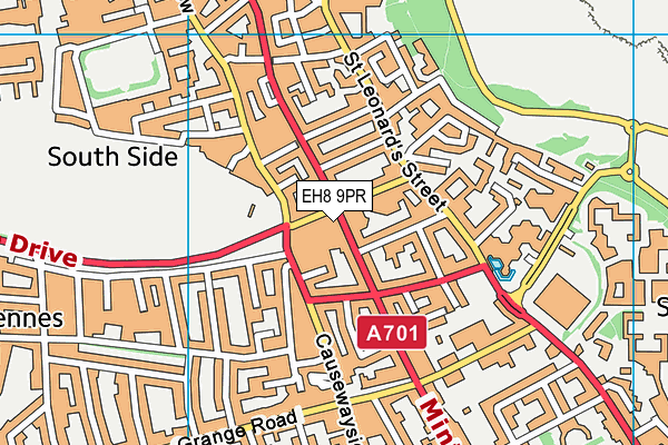 EH8 9PR map - OS VectorMap District (Ordnance Survey) EH8 9PR map - OS VectorMap District (Ordnance Survey)