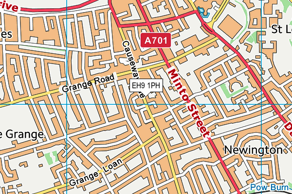 EH9 1PH map - OS VectorMap District (Ordnance Survey) EH9 1PH map - OS VectorMap District (Ordnance Survey)