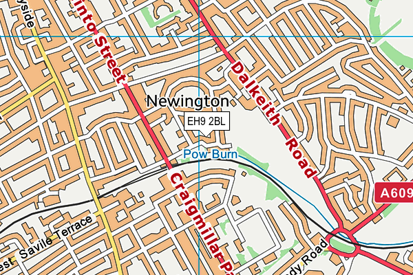 EH9 2BL map - OS VectorMap District (Ordnance Survey) EH9 2BL map - OS VectorMap District (Ordnance Survey)