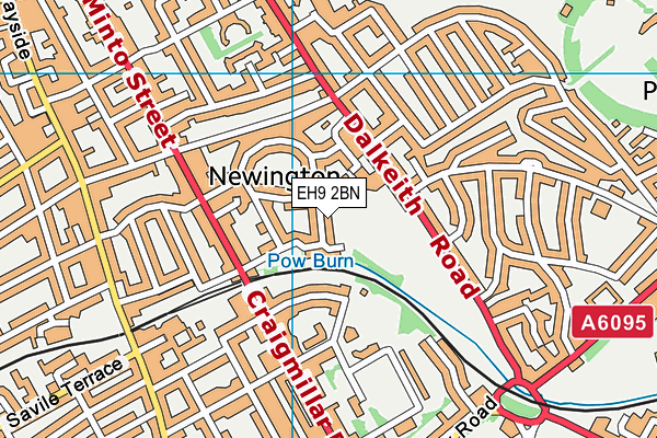EH9 2BN map - OS VectorMap District (Ordnance Survey) EH9 2BN map - OS VectorMap District (Ordnance Survey)