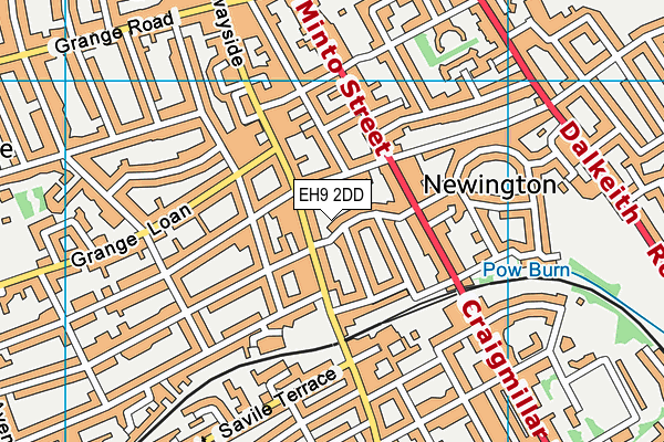 EH9 2DD map - OS VectorMap District (Ordnance Survey) EH9 2DD map - OS VectorMap District (Ordnance Survey)
