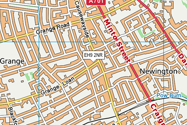 EH9 2NR map - OS VectorMap District (Ordnance Survey) EH9 2NR map - OS VectorMap District (Ordnance Survey)