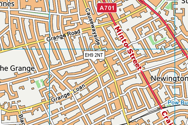 EH9 2NT map - OS VectorMap District (Ordnance Survey) EH9 2NT map - OS VectorMap District (Ordnance Survey)