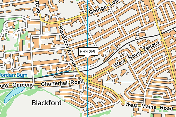 EH9 2PL map - OS VectorMap District (Ordnance Survey) EH9 2PL map - OS VectorMap District (Ordnance Survey)