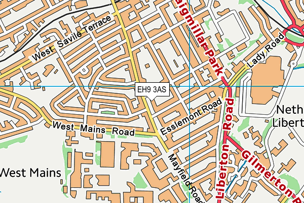 EH9 3AS map - OS VectorMap District (Ordnance Survey) EH9 3AS map - OS VectorMap District (Ordnance Survey)