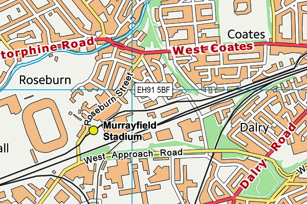 EH91 5BF map - OS VectorMap District (Ordnance Survey) EH91 5BF map - OS VectorMap District (Ordnance Survey)