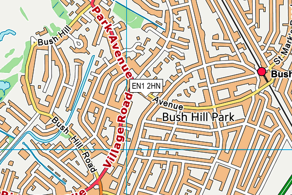 EN1 2HN map - OS VectorMap District (Ordnance Survey) EN1 2HN map - OS VectorMap District (Ordnance Survey)