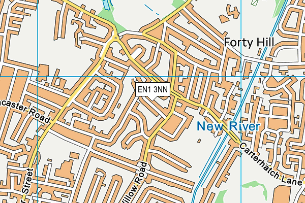 EN1 3NN map - OS VectorMap District (Ordnance Survey) EN1 3NN map - OS VectorMap District (Ordnance Survey)