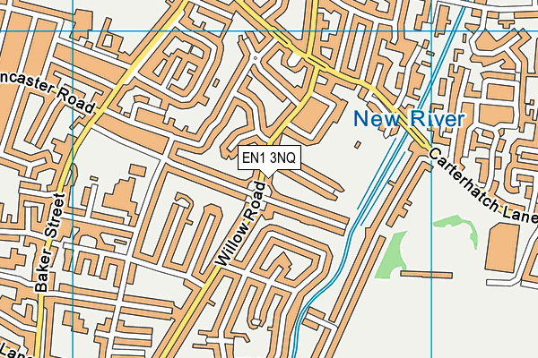 EN1 3NQ map - OS VectorMap District (Ordnance Survey) EN1 3NQ map - OS VectorMap District (Ordnance Survey)