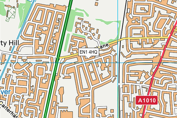 EN1 4HQ map - OS VectorMap District (Ordnance Survey) EN1 4HQ map - OS VectorMap District (Ordnance Survey)