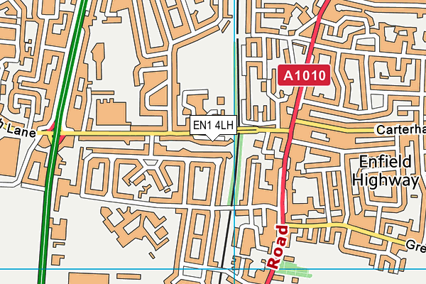 EN1 4LH map - OS VectorMap District (Ordnance Survey) EN1 4LH map - OS VectorMap District (Ordnance Survey)