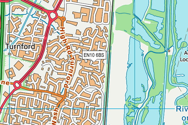 EN10 6BS map - OS VectorMap District (Ordnance Survey) EN10 6BS map - OS VectorMap District (Ordnance Survey)