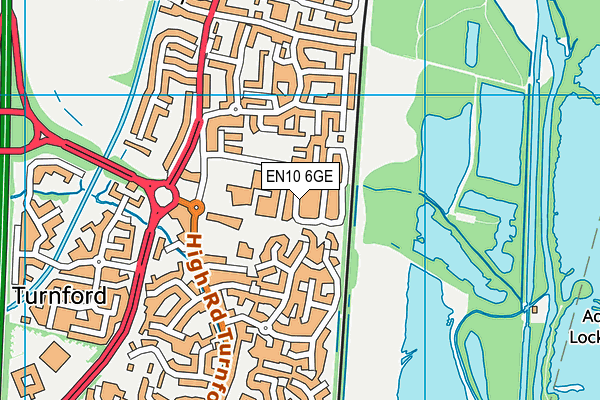 EN10 6GE map - OS VectorMap District (Ordnance Survey) EN10 6GE map - OS VectorMap District (Ordnance Survey)