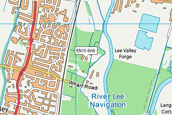 EN10 6HA map - OS VectorMap District (Ordnance Survey) EN10 6HA map - OS VectorMap District (Ordnance Survey)