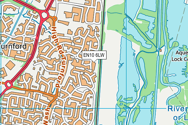 EN10 6LW map - OS VectorMap District (Ordnance Survey) EN10 6LW map - OS VectorMap District (Ordnance Survey)