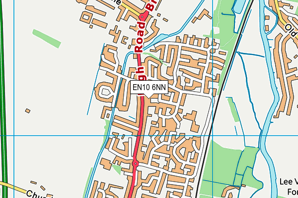 EN10 6NN map - OS VectorMap District (Ordnance Survey) EN10 6NN map - OS VectorMap District (Ordnance Survey)
