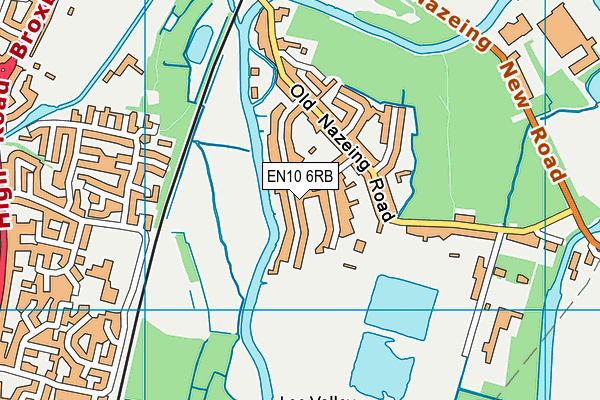 EN10 6RB map - OS VectorMap District (Ordnance Survey) EN10 6RB map - OS VectorMap District (Ordnance Survey)