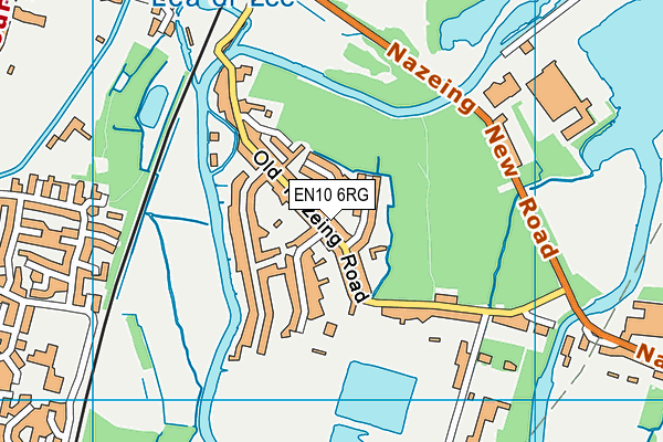 EN10 6RG map - OS VectorMap District (Ordnance Survey) EN10 6RG map - OS VectorMap District (Ordnance Survey)