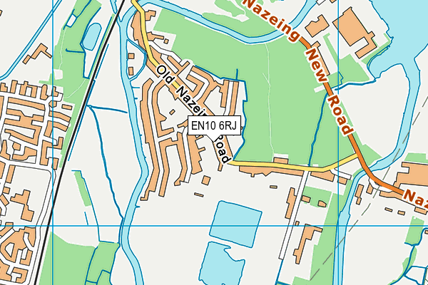 EN10 6RJ map - OS VectorMap District (Ordnance Survey) EN10 6RJ map - OS VectorMap District (Ordnance Survey)
