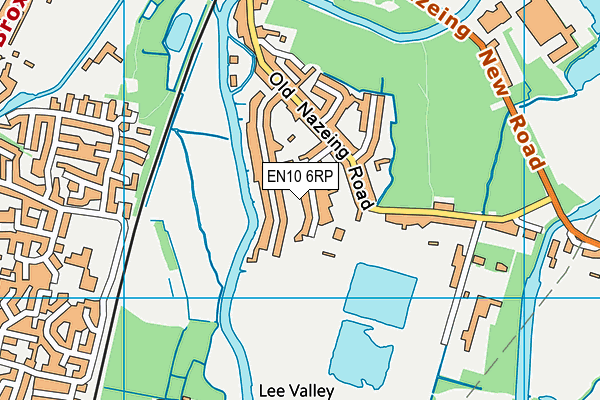EN10 6RP map - OS VectorMap District (Ordnance Survey) EN10 6RP map - OS VectorMap District (Ordnance Survey)