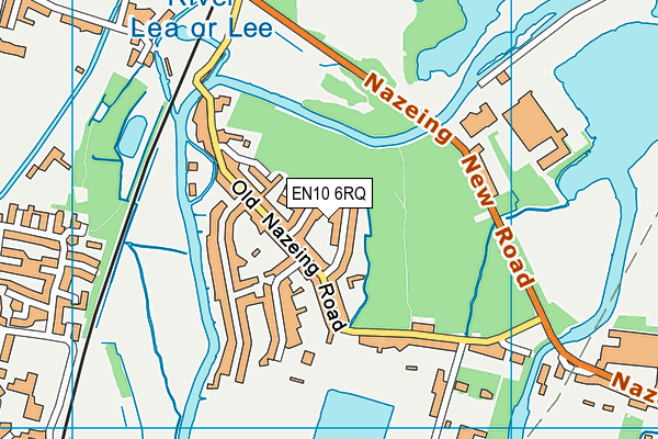 EN10 6RQ map - OS VectorMap District (Ordnance Survey) EN10 6RQ map - OS VectorMap District (Ordnance Survey)