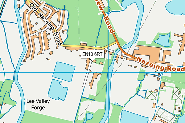 EN10 6RT map - OS VectorMap District (Ordnance Survey) EN10 6RT map - OS VectorMap District (Ordnance Survey)
