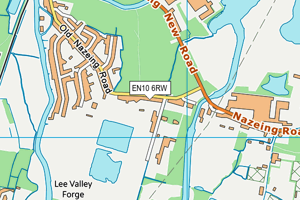 EN10 6RW map - OS VectorMap District (Ordnance Survey) EN10 6RW map - OS VectorMap District (Ordnance Survey)
