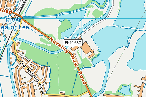 EN10 6SG map - OS VectorMap District (Ordnance Survey) EN10 6SG map - OS VectorMap District (Ordnance Survey)