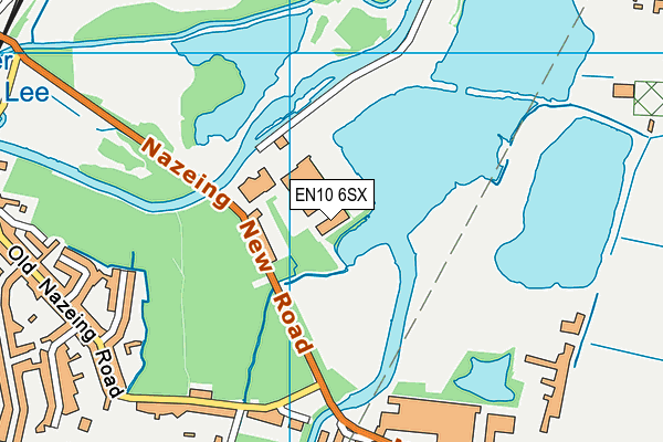 EN10 6SX map - OS VectorMap District (Ordnance Survey) EN10 6SX map - OS VectorMap District (Ordnance Survey)