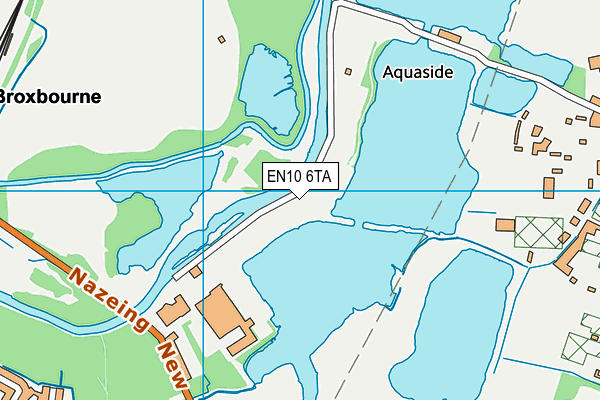 EN10 6TA map - OS VectorMap District (Ordnance Survey) EN10 6TA map - OS VectorMap District (Ordnance Survey)