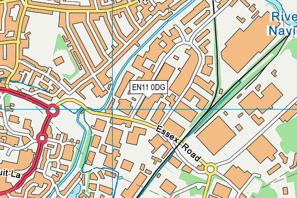 EN11 0DG map - OS VectorMap District (Ordnance Survey) EN11 0DG map - OS VectorMap District (Ordnance Survey)