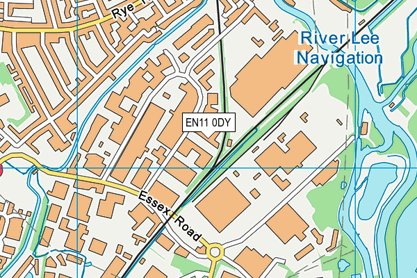 EN11 0DY map - OS VectorMap District (Ordnance Survey) EN11 0DY map - OS VectorMap District (Ordnance Survey)