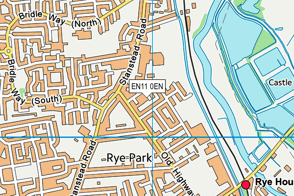 EN11 0EN map - OS VectorMap District (Ordnance Survey) EN11 0EN map - OS VectorMap District (Ordnance Survey)