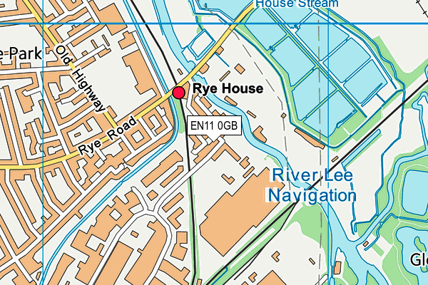 EN11 0GB map - OS VectorMap District (Ordnance Survey) EN11 0GB map - OS VectorMap District (Ordnance Survey)