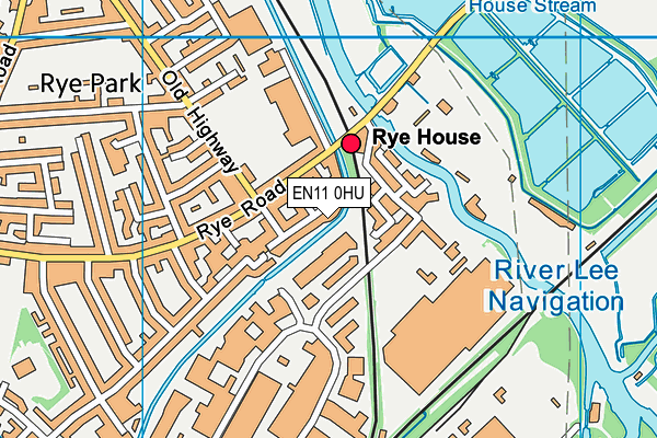EN11 0HU map - OS VectorMap District (Ordnance Survey) EN11 0HU map - OS VectorMap District (Ordnance Survey)
