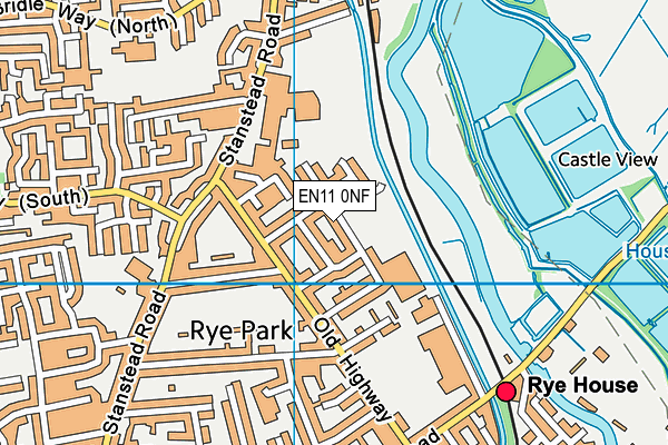 EN11 0NF map - OS VectorMap District (Ordnance Survey) EN11 0NF map - OS VectorMap District (Ordnance Survey)