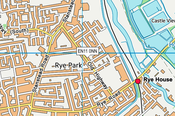 EN11 0NN map - OS VectorMap District (Ordnance Survey) EN11 0NN map - OS VectorMap District (Ordnance Survey)